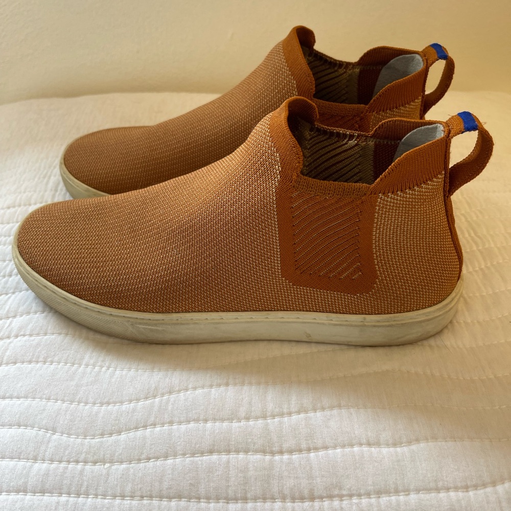 Rothy’s High Top Chelsea boot | Fawn